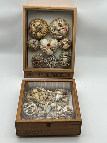 Lot 133 - A collection of boxes decorated in shells
