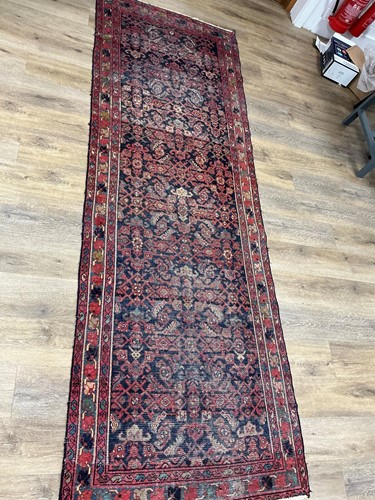 Lot 729 - A modern Kazah style runner with all over...