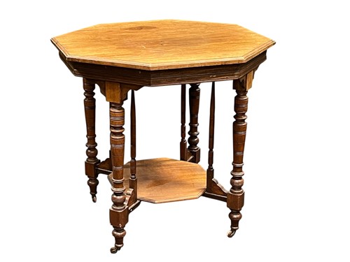 Lot 667 - A late Victorian mahogany occasional table