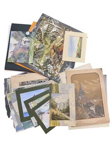 Lot 546 - A large quantity of 19th and 20th century...