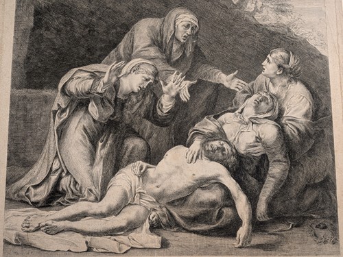 Lot 527 - A collection of unframed etchings and...