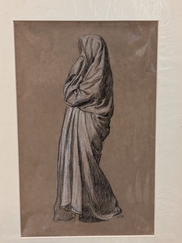 Lot 533 - An ink and wash drawing of Georgians taking...