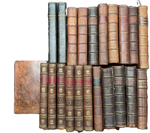 Lot 166 - Sermons, a collection of bound works.