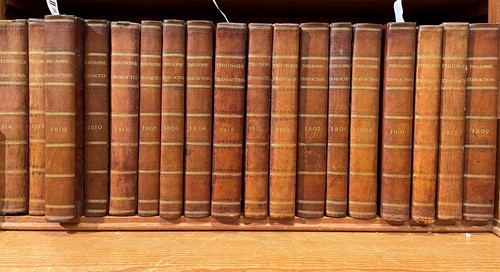 Lot 328 - Philosophical Transactions of the Royal Society, 1801-1818