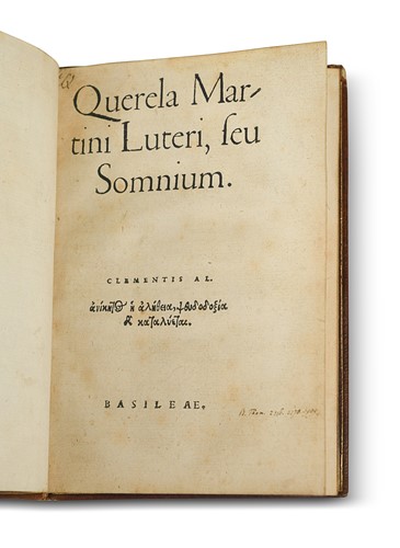 Lot 86 - LUTHER (Martin)