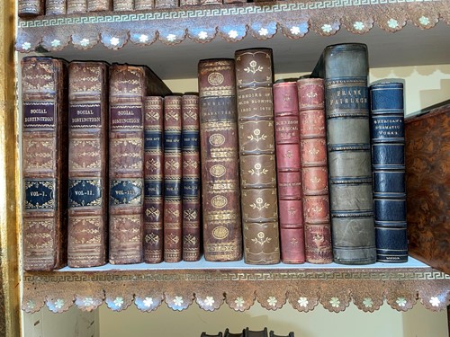 Lot 298 - Literature, bindings.