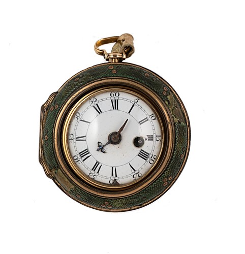 Lot 227 - George Robertson, London - An 18th century pair cased pocket watch