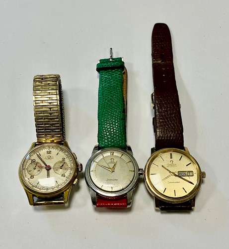 Lot 362 - Two Omega Seamaster automatic wristwatches...