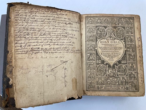 Lot 102 - BIBLE - 'Breeches' version.