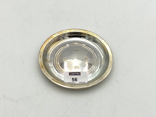 Lot 56 - A late 20th century arms dish
