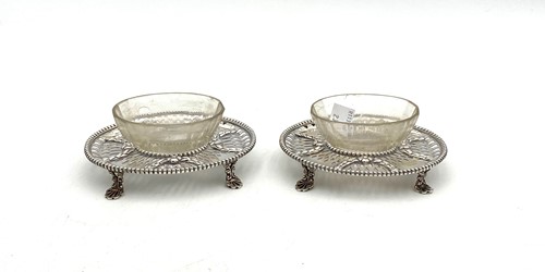 Lot 58 - A pair of Victorian butter dishes