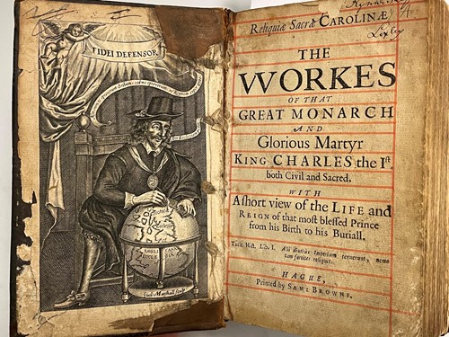 Lot 92 - CHARLES I, Reliquae Sacrae Carolinae