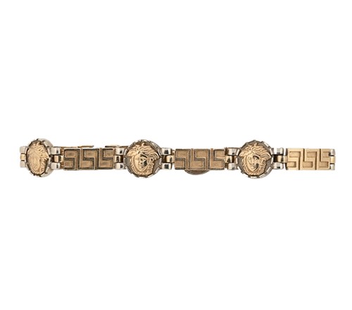 Lot 17 - A two colour bracelet