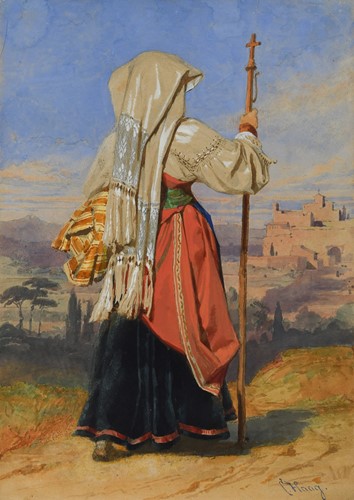 Lot 115 - Carl Haag OWS (German/British, 1820-1915)