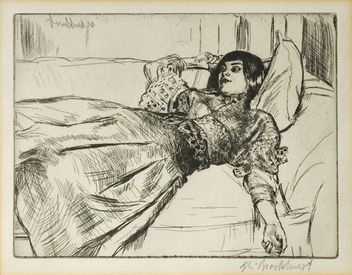 Lot 447 - Gerald Leslie Brockhurst RA (1890-1978)