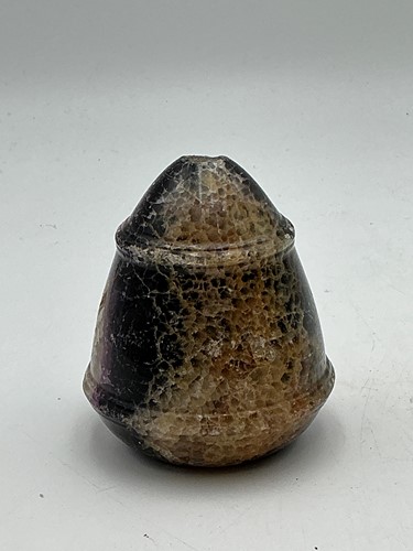 Lot 59 - A Blue John paperweight, 9cm high