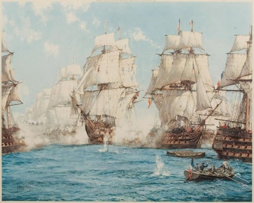 Lot 104 - Montague Dawson (British, 1890-1973)