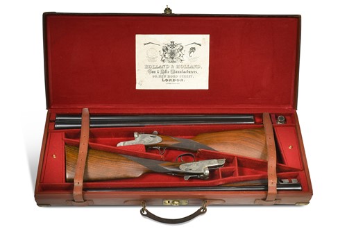 Lot 715 - Denton & Kennell, a pair of Spanish made 'Windsor de Luxe' 12 bore sidelock ejector guns