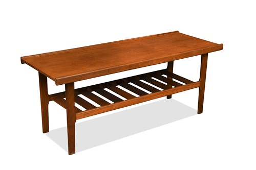 Lot 209 - A mid-century Myer teak coffee table