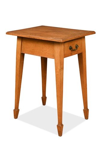 Lot 169 - An Arts & Crafts pale oak occasional table