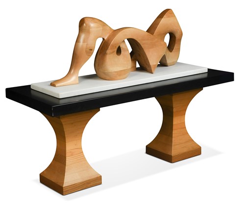 Lot 52 - Franco Vergerio, (Italian b. 1945), 'Figura Orizzoutale', 1998