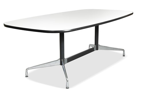 Lot 215 - Charles and Ray Eames at Vitra, an Aluminium Group dining table
