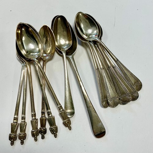Lot 367 - Two silver spoons, 27.9g (0.89ozt) together...