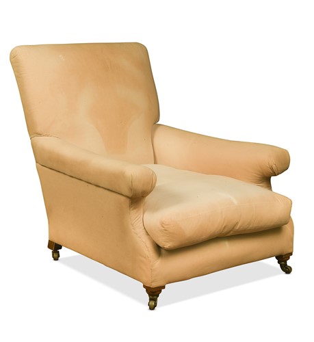 Lot 662 - A Howard & Sons armchair, late 19th/ early 20th century