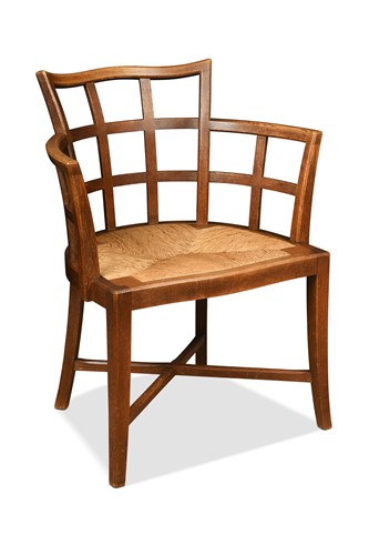 Lot 182 - Ambrose Heal for Heal's, an oak elbow chair, circa 1930