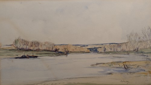Lot 304 - David Young Cameron RA (Scottish, 1865-1945)