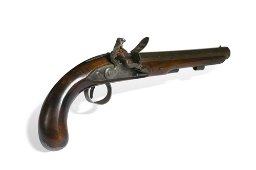 Lot 580 - A George III flintlock duelling pistol by Wogdon and Barton, London