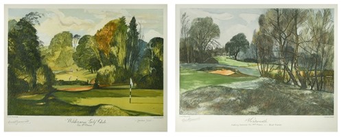 Lot 112 - Ernest Greenwood PRWS (British, 1913-2009) (2)