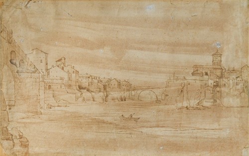 Lot 144 - Circle of Caspar van Wittel (Dutch, 1653–1736)