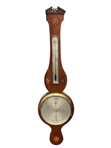 Lot 325 - A 19th century mahogany wheel...