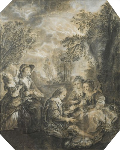 Lot 2 - After Charles-Andre van Loo (Late 18th Century Follower)