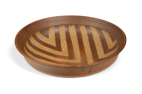 Lot 31 - Jason Wason (1946-) at Leach Pottery, a large stoneware bowl