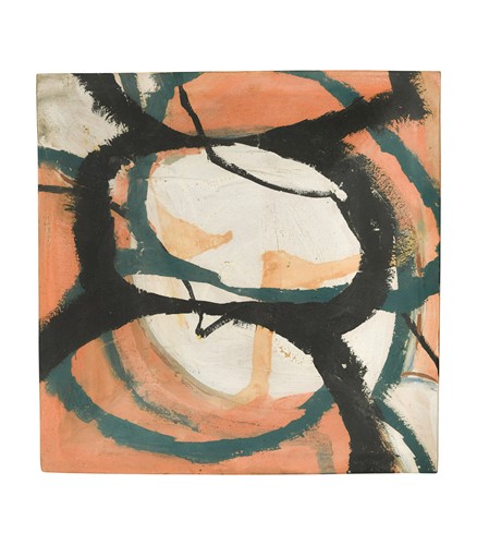 Lot 32 - Ken Eastman (1960-), a large terracotta dish