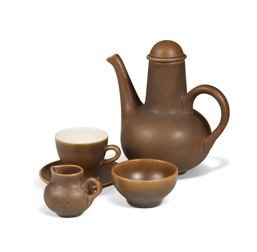 Lot 27 - A Swedish Syco Keramik coffee set