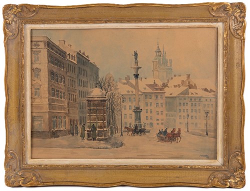 Lot 103 - St. [Stanisław ?] Kmieciński (Polish School, 20th century)