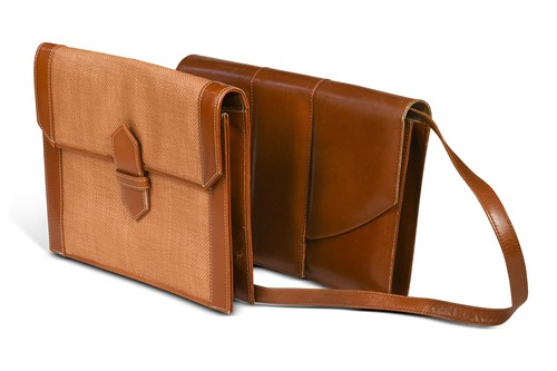 Lot 111 - An Yves Saint Laurent vintage leather shoulder bag