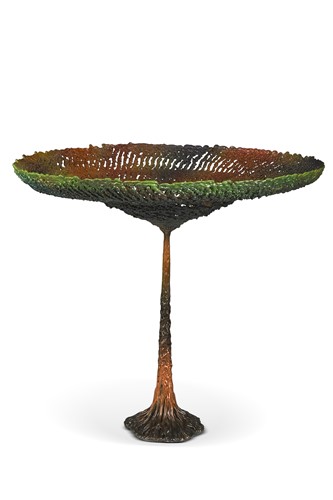 Lot 78 - David Robert Carter, MSB10, a handmade steel bowl, 1996