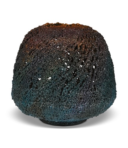 Lot 79 - David Robert Carter, Spore 1, a handmade steel vessel, 1995