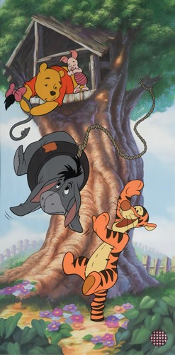 Lot 92 - Walt Disney Studios, Swing Time with Eeyore, 1999