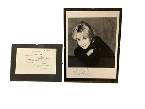 Lot 137 - An Alec Guinness letter with autograph '3 XII...