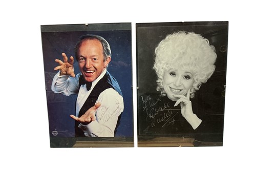 Lot 139 - A colour portrait photograph of magician Paul...