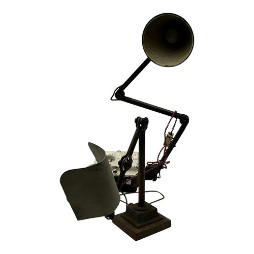 Lot 171 - A Dugdills patent engineer's lamp, circa 1920,...