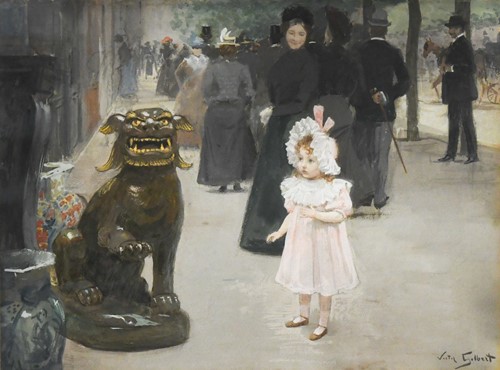 Lot 287 - Victor-Gabriel Gilbert (French, 1847-1933)