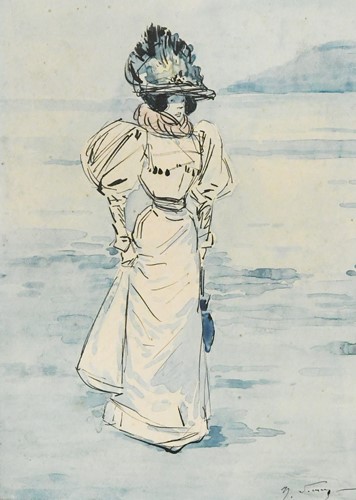 Lot 292 - Henry Somm (French, 1844-1907)