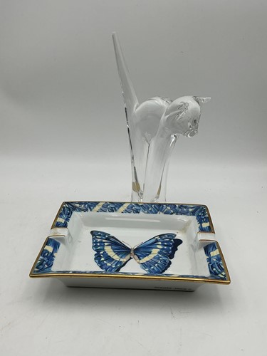 Lot 79 - A Hermes vide de poche decorated with...