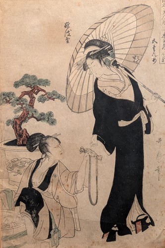 Lot 245 - After Kitagawa Utamaro Japanese woodblock...